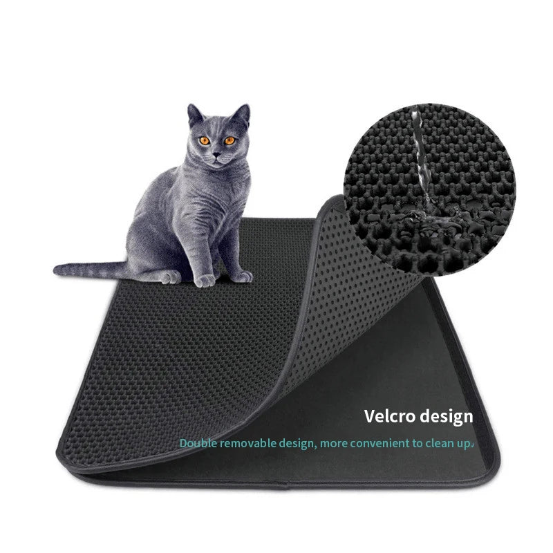 Convenient waterproof litter pad for cats