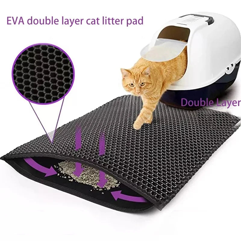 Convenient waterproof litter pad for cats