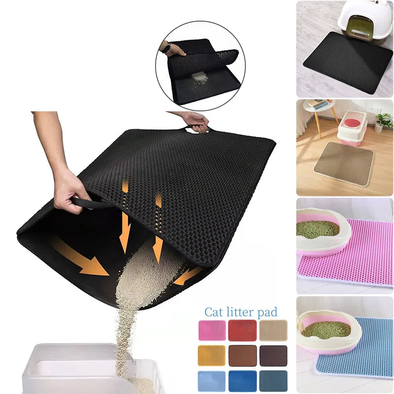 Convenient waterproof litter pad for cats